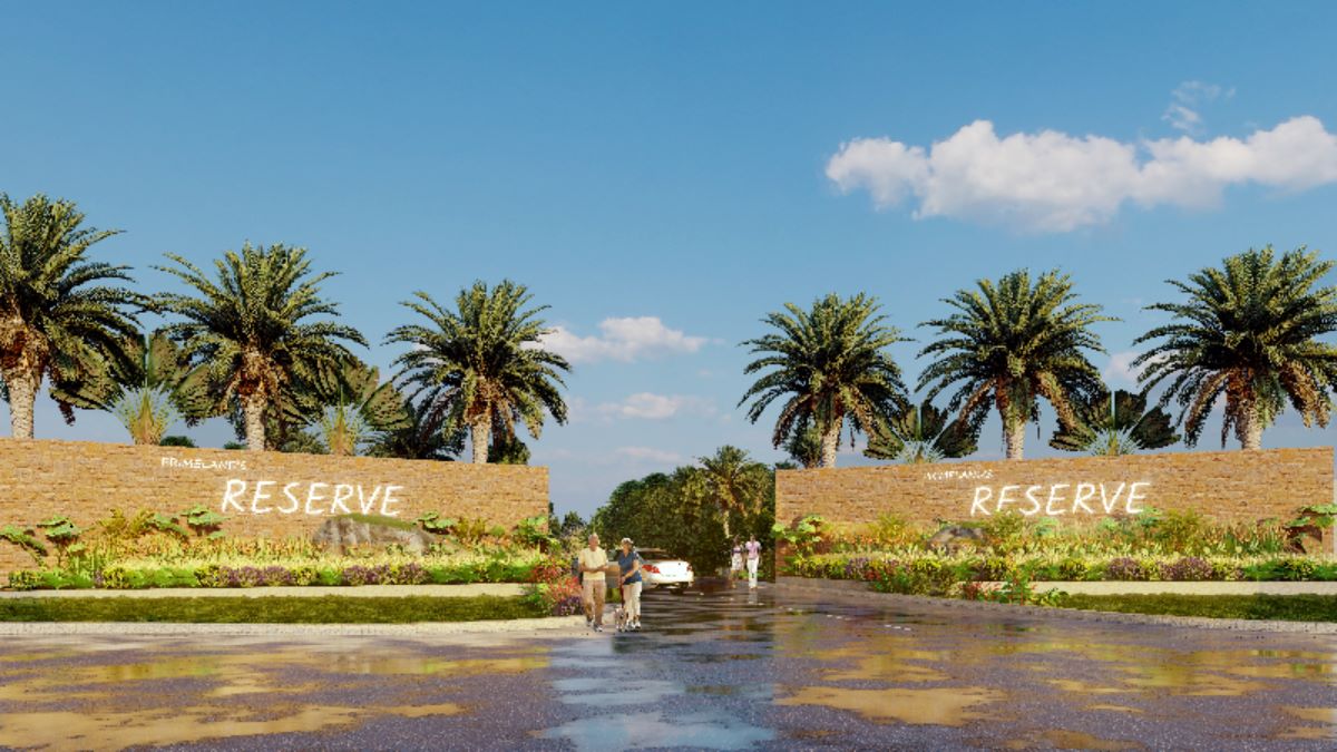 Resort Entrance Arch