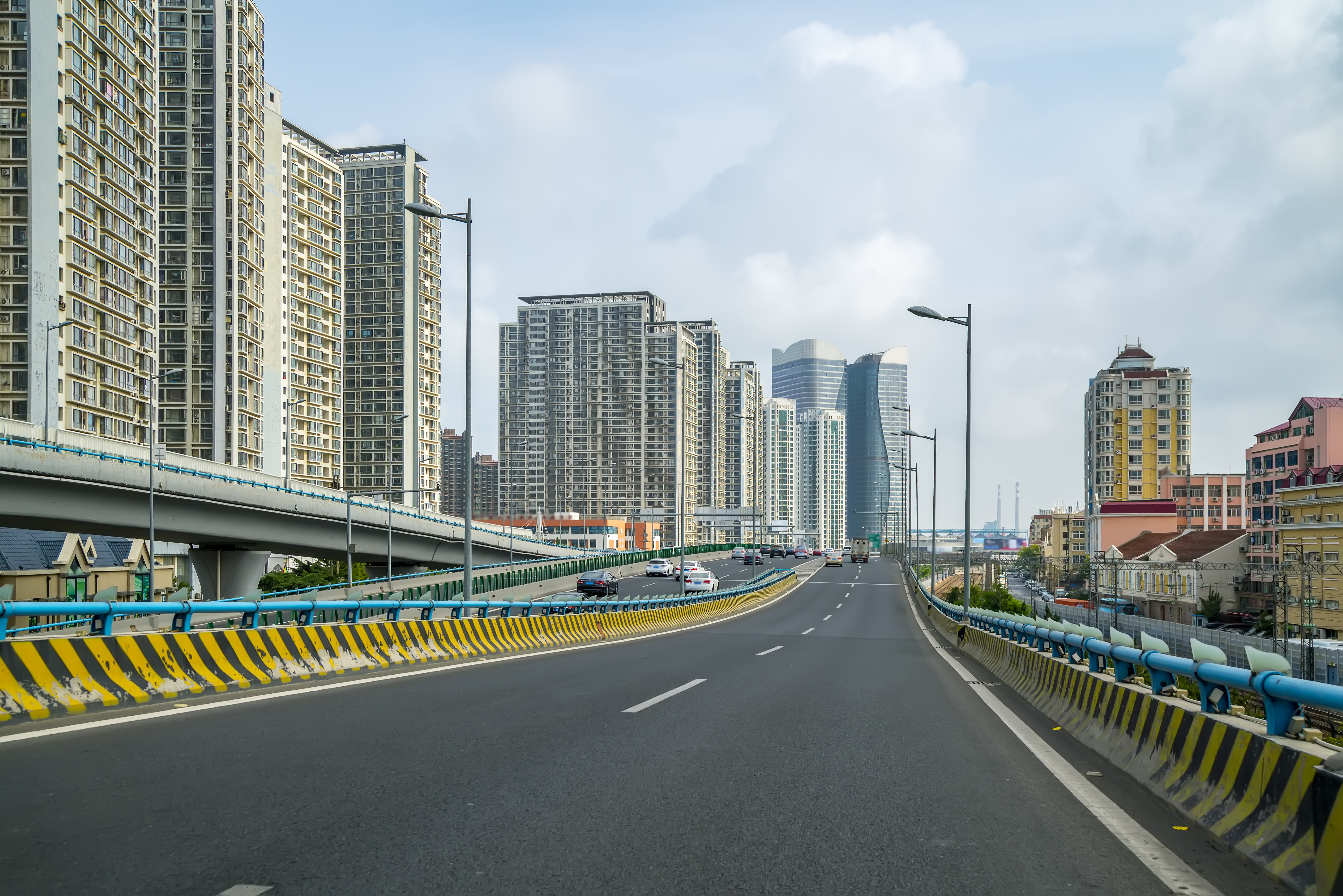 Highway City Background